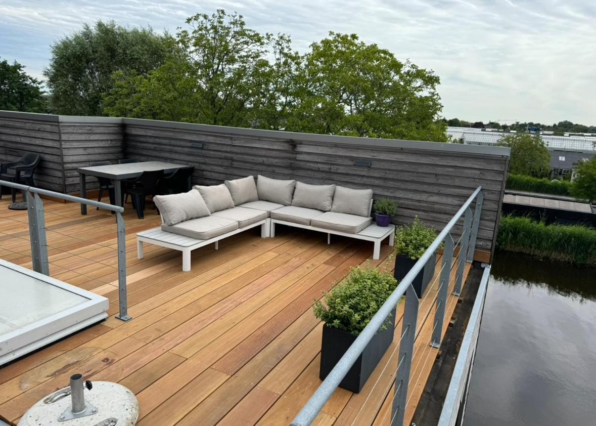 The Boathouse With Boat Villa Aalsmeer Exterior photo